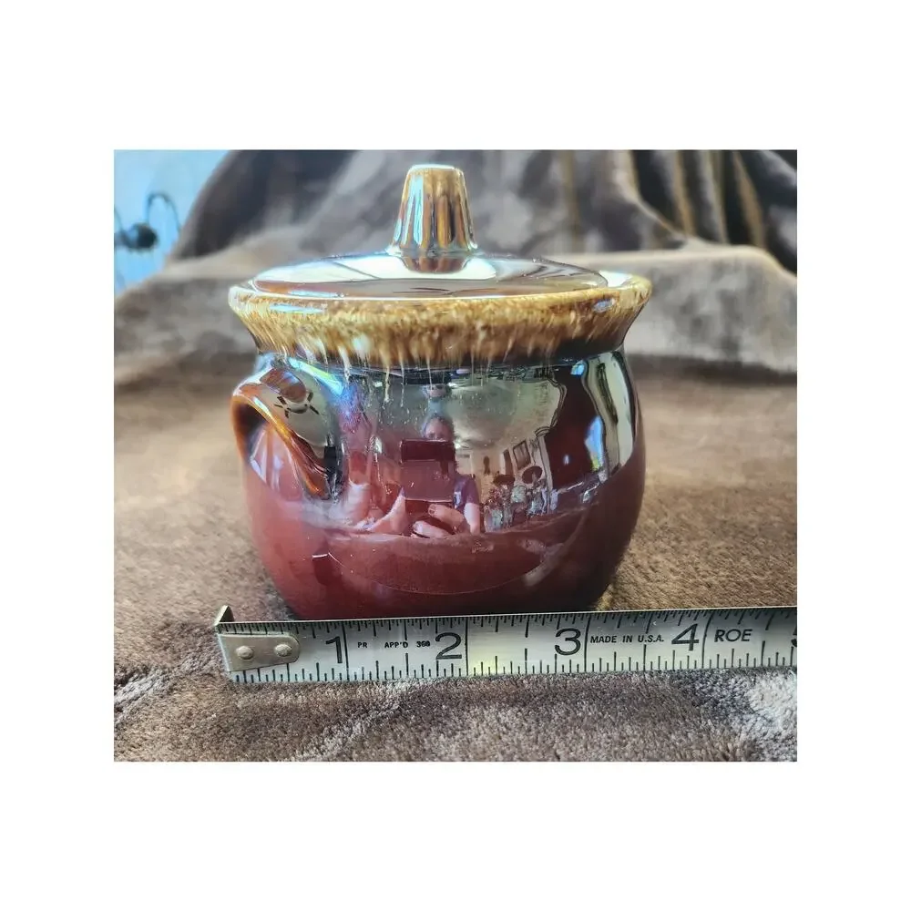Vintage Hull Pottery bean pot